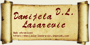 Danijela Lašarević vizit kartica